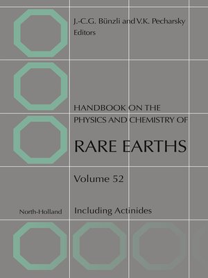 cover image of Handbook on the Physics and Chemistry of Rare Earths